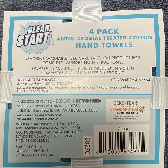 NWT Hand Towels and Wash cloths Set - Picture 4 of 7